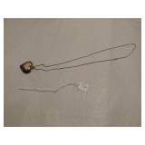 Sterling Silver Heart Pendant Necklace