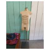 Male Mannequin with Weighted Base