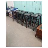 10 Swivel Bar Stools