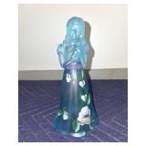 Fenton Glass Figurine with Hand Painting