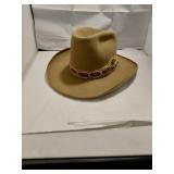 Resistol Size 7 3/8 Western Hat