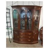 Ethan Allen 2-Piece China Cabinet