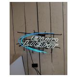 Bud Light Neon Sign, 16x31 Inches