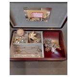 Vintage Jewelry Collection in Box