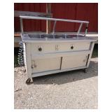 Commercial Stainless Steel Buffet Table