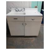 Youngstown Kitchens Metal Sink Cabinet