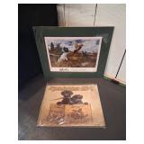Remington Print and Tin Sign