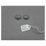 Sterling Silver Gemstone Rings