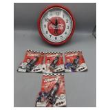 Coca-Cola Clock and Bottle Stampers