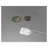 Sterling Silver Turtle and Butterfly Jewelry