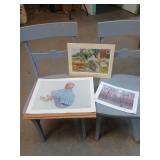 3 Art Prints in Various Styles