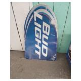 46x29in Bud Light Metal Sign