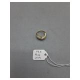 14K Gold Ring with Stone Accents