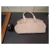Joan Rivers Watch and White Handbag