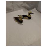 Hand-Carved Alfagel Duck Figurines