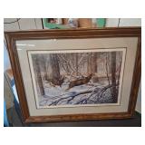 James B. Kennedy Deer Print