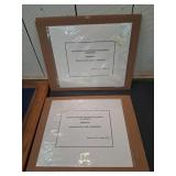 Two Signed Numbered Game Prints