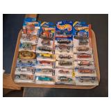 24 Hot Wheels Die-Cast Cars