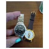 Two Analog Wristwatches