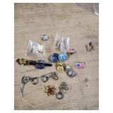 Collection of costume jewelry
