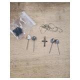 Collection of costume jewelry- some stamped 925