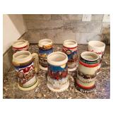 Budweiser Collectible Beer Steins