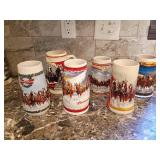 Budweiser Collector Beer Steins