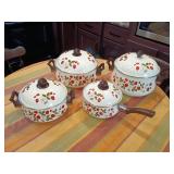 Sheffield Strawberries 'n Cream Cookware Set