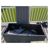 Outdoor Storage Deck Box and contents