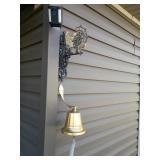 Cast Iron and Brass Porch Bell
