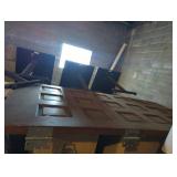 84x40 Wooden Door with Hinges