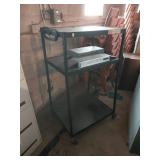 Multi Media Cart with Shelves