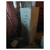 Five-Drawer Metal Filing Cabinet