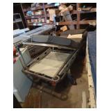 Metal Medical Gurney with Padding