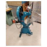 Blue Industrial Riveting Machine