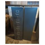 Two Standard Filing Cabinets