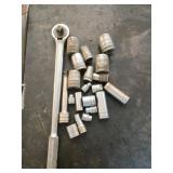 SK Socket Set with Ratchet