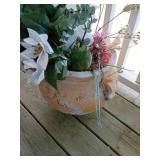 Heavy Ceramic Rustic Vase