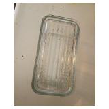 Clear Glass Refrigerator Dish