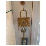 Ornate Padlock With Key