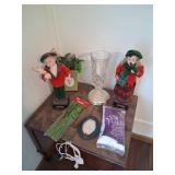Decorative Holiday Lot with Figurines