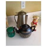 Kitchenware Set With Figurine