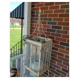 Large Metal and Glass Terrarium Display