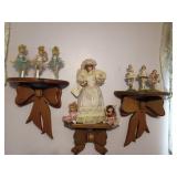 Doll Collection Without Shelves