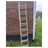 16-Foot Aluminum Extension Ladder