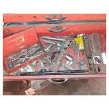 Drawer Contents with Tools and Parts