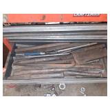 Drawer Full of Assorted Chisels
