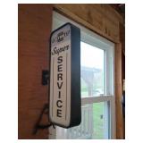 Chevrolet Super Service Sign