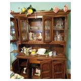 Two-Piece Wooden Cabinet