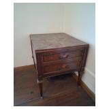 Wooden Side Table with Drawer